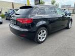 Audi A3, 1.6 tdi DSG AUTOMAAT, LEDER / ACC / LED / NAVI, Auto's, Audi, 4 cilinders, Zwart, Leder, Bedrijf