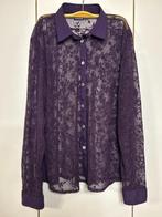 Paarse blouse van Cicerone - Maat 48, Ophalen of Verzenden, Cicerone, Zo goed als nieuw, Maat 46/48 (XL) of groter