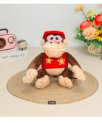 Super Mario pluche knuffel Diddy Kong (19cm), Ophalen of Verzenden, Nieuw