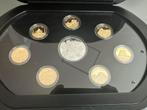 7 Wereldwonder muntenbox, Postzegels en Munten, Ophalen of Verzenden, Losse munt, Goud