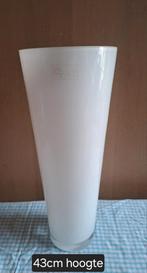 Vloervaas, Ophalen, Gebruikt, Wit, Glas