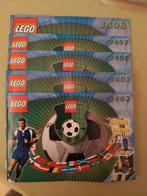Lego Voetbal 3402 (2) + 3403 + 3406 + 3407 + 3408, Kinderen en Baby's, Speelgoed | Duplo en Lego, Ophalen of Verzenden, Zo goed als nieuw
