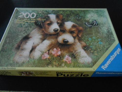 puzzel ravensburger - 200 stukken - honden, Kinderen en Baby's, Speelgoed | Kinderpuzzels, Gebruikt, 6 jaar of ouder, Meer dan 50 stukjes