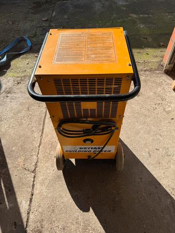 Bouwdroger Dryfast DF400AX, Enlèvement, Utilisé, Ventilateur et Extracteur