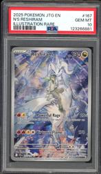 N's Reshiram [IR] PSA 10 - 167/159 - Voyagez ensemble 2024, Enlèvement ou Envoi, Comme neuf, Cartes en vrac