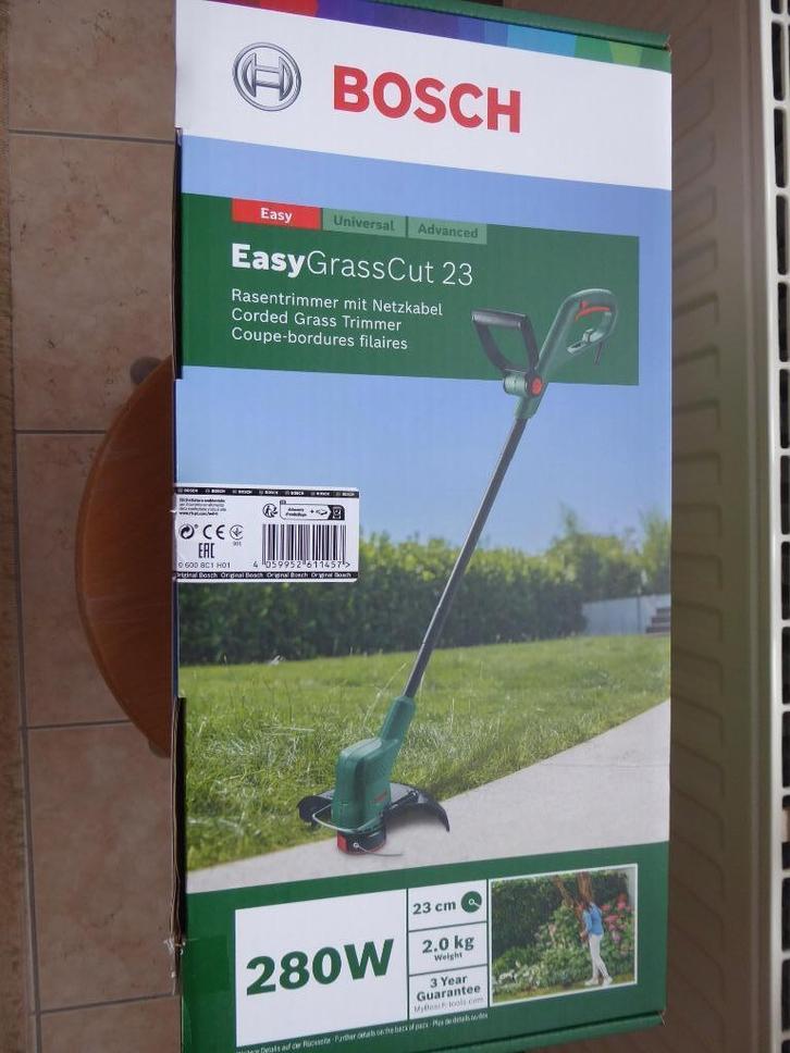 Elektrische grastrimmer Bosch, Tuin en Terras, Grastrimmers, Nieuw, Elektrisch, Ophalen