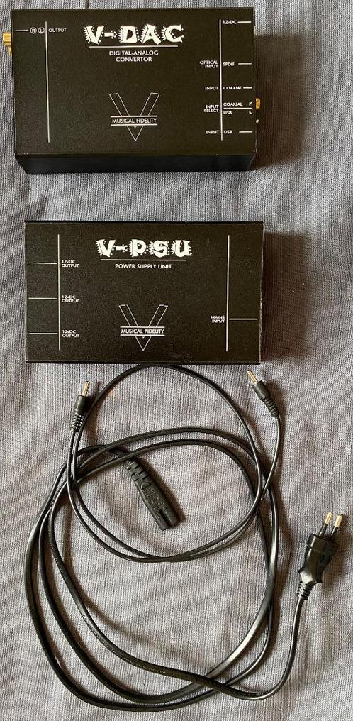V DAC VPSU Musical Fidelity, Audio, Tv en Foto, Converters, Gebruikt, Ophalen