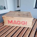 Oude dikke kartonnen doos van Maggi, Ophalen of Verzenden, Gebruikt, Verpakking