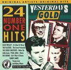 CD - YESTERDAYS GOLD - 24 NUMBER ONE HITS, Comme neuf, Avant 1960, Enlèvement ou Envoi
