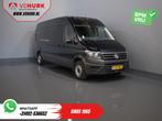 Volkswagen Crafter 35 2.0 TDI 140 pk L4H3 BPM VRIJ! Carplay/, Auto's, Bestelwagens en Lichte vracht, Zwart, Parkeersensor, Bedrijf