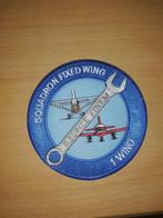 Patch embroidered BAF Squadron Fixed Wing, Verzamelen, Ophalen of Verzenden