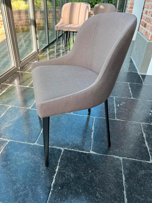 6 unieke Sitino Plyer Cub stoelen, Huis en Inrichting, Stoelen, Zo goed als nieuw, Vijf, Zes of meer stoelen, Metaal, Stof, Bruin