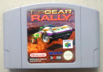 Top Gear Rally 1 voor de Nintendo 64 beschikbaar voor biedingen