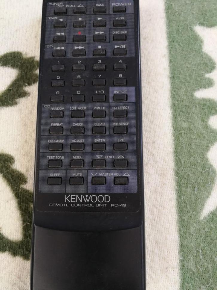 afstandsbediening Kenwood RC-49, Audio, Tv en Foto, Afstandsbedieningen, Gebruikt, Origineel, Ophalen