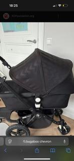 Bugaboo zwart chevron, Ophalen, Gebruikt, Overige merken, Verstelbare rugleuning