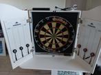 Dartbord + kast en pijlen, Ophalen, Zo goed als nieuw, Dartbord