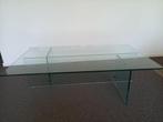salontafel glas, Huis en Inrichting, Tafels | Salontafels, Ophalen, 100 tot 150 cm, 50 tot 100 cm, Modern