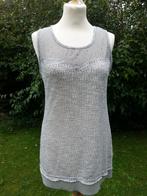 topje + strass + glansdraad uitzicht bustier grijs Nieuw M-L, Vêtements | Femmes, Tops, Taille 38/40 (M), Gris, Enlèvement ou Envoi