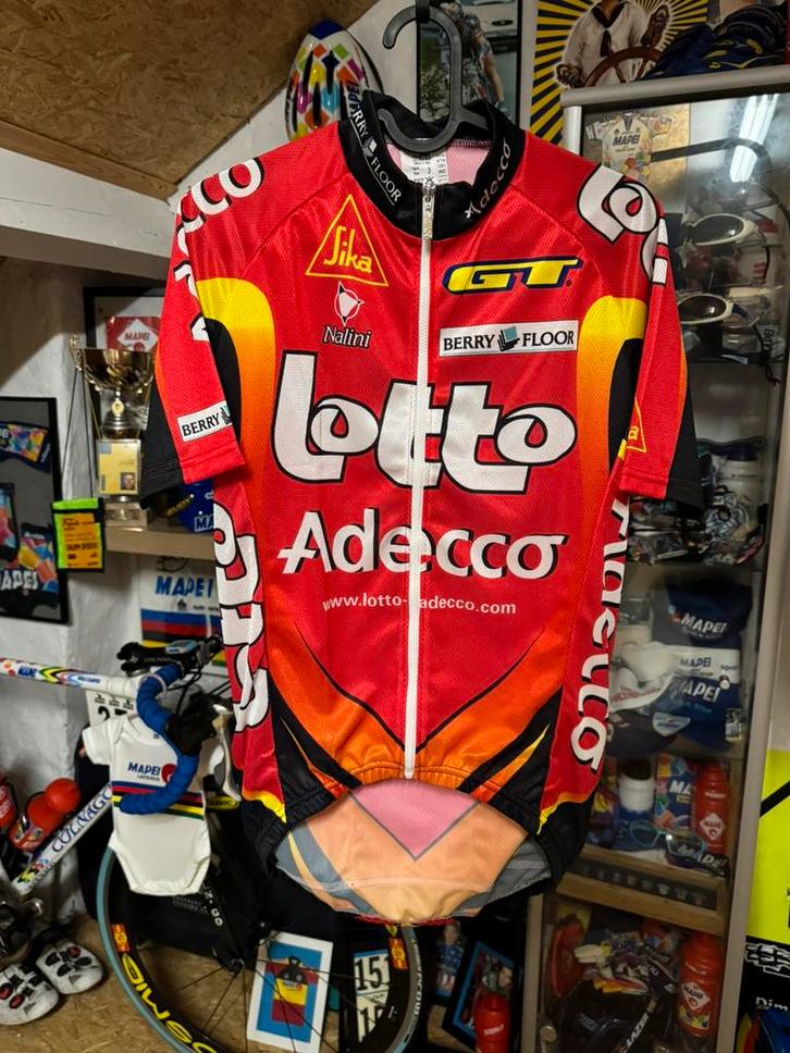 Lotto adecco - andrei tchmil, Fietsen en Brommers, Fietsaccessoires | Fietskleding, Zo goed als nieuw, Ophalen of Verzenden
