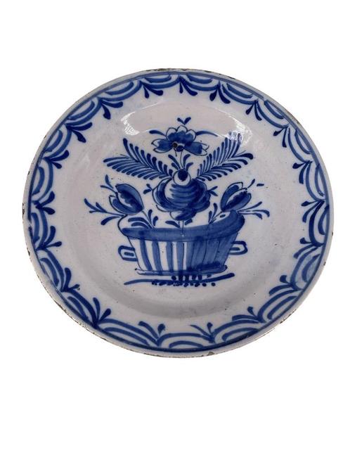 Coupelle Delft du 18ème Siècle - Éclatante Tradition Bleue, Antiquités & Art, Antiquités | Céramique & Poterie, Enlèvement ou Envoi