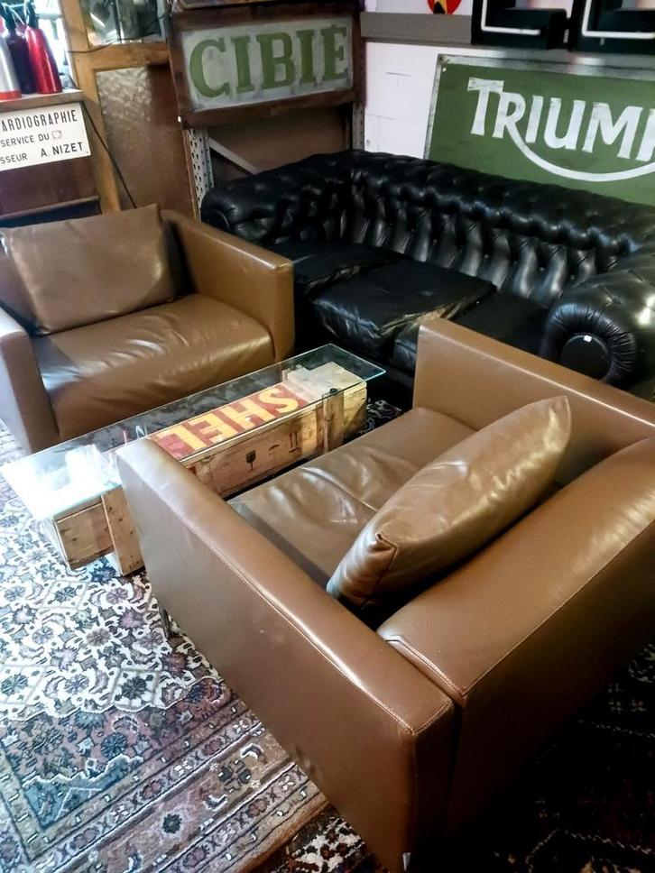 Chaises Devani Italian Design Living de Piero Lissoni, Maison & Meubles, Canapés | Coins salons complets, Utilisé, Enlèvement