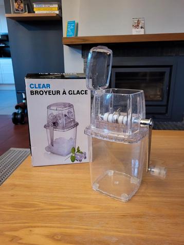 Broyeur à glace manuel, Electroménager, Machines à glace, Enlèvement ou Envoi, Utilisé