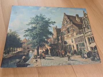Vintage foto op paneel - Cornelis Springer beschikbaar voor biedingen