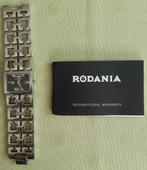 Horloge/uurwerk dame Rodania, roestvrij staal, met schakels, Staal, Gebruikt, Staal, Polshorloge