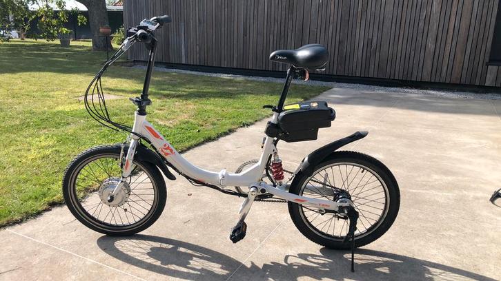Electrische vouwfiets ‘maxxus’, Fietsen en Brommers, Fietsen | Vouwfietsen, Gebruikt, Overige merken, Totaal opvouwbaar, Versnellingen