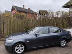 BMW 520d, Auto's, Achterwielaandrijving, Beige, 4 cilinders, Blauw