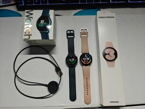 Samsung galaxy watch active en samsung galaxy watch 4, Handtassen en Accessoires, Smartwatches, Gebruikt, Ophalen