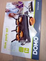 Domo wok party set DO8706W, Elektronische apparatuur, Ophalen, Nieuw, 4 t/m 7 personen