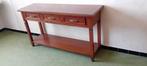 Prachtig elegant console tafel, in kerselaar, Ophalen, 100 tot 150 cm, Kersenhout, Klasiek