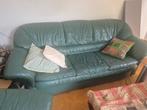 Couch Gratis te verwijderen, Ophalen, Gebruikt, Leer, Couleur vert