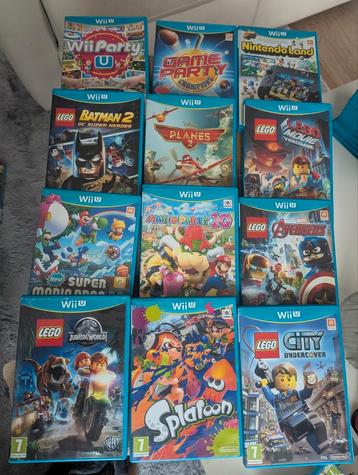Wii U-set — 12 games in zeer goede staat beschikbaar voor biedingen