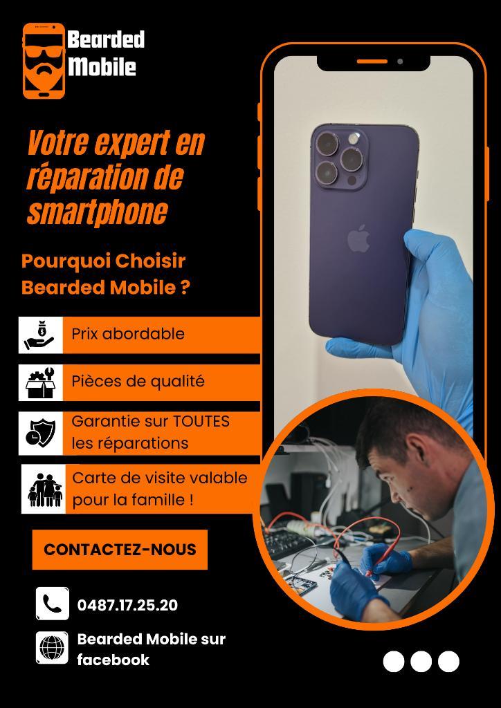 Remplacement écran Iphone/Samsung etc.., Télécoms, Téléphonie mobile | Accessoires & Pièces, Apple iPhone, Enlèvement