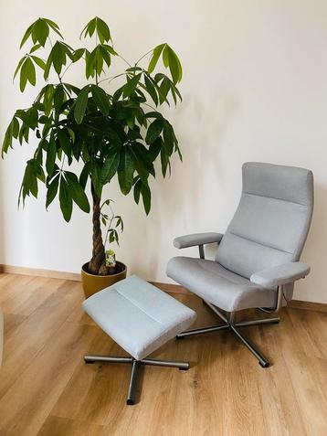 Prachtige Montel relaxfauteuil & hocker in Top Staat! beschikbaar voor biedingen