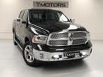 DODGE RAM 5.7i V8 LARAMIE LPG UTILITAIRE TOIT OUVRANT FULL!, Automaat, Zwart, Leder, 5 zetels