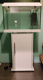 Aquarium 70 liter Juwel primo 70 wit, Dieren en Toebehoren, Ophalen, Gebruikt, Leeg aquarium