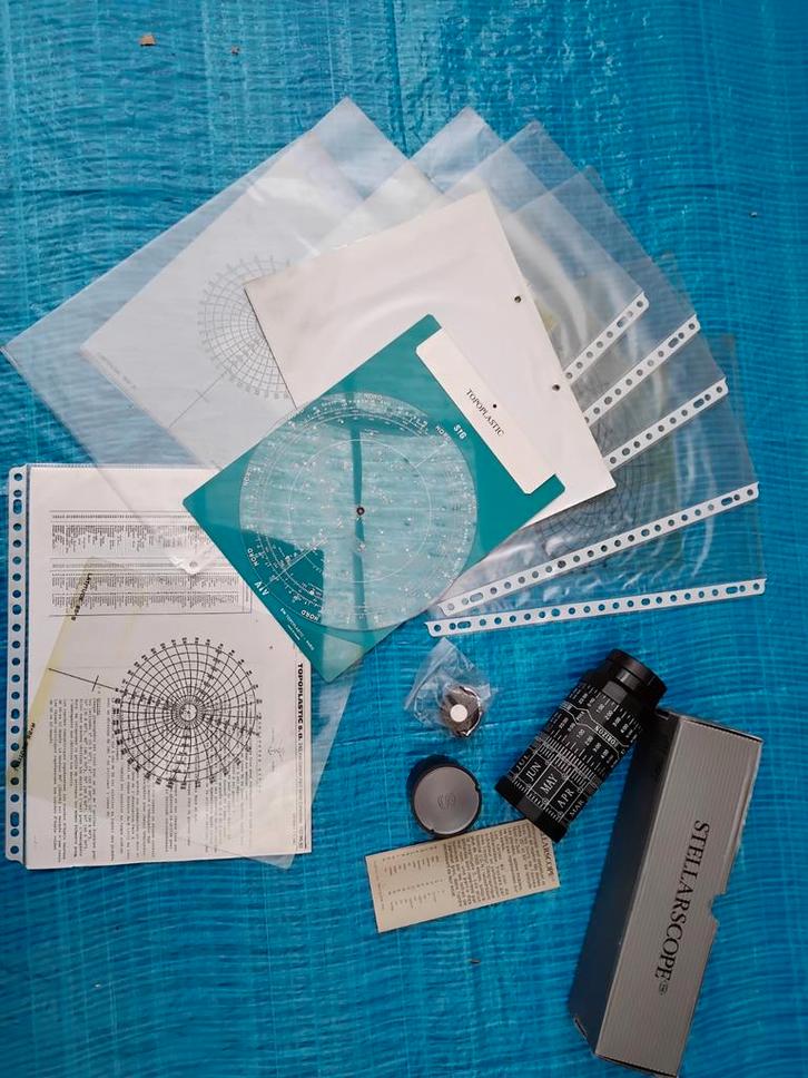 Navigation astronomique Planisphère Topoplastic, Sports nautiques & Bateaux, Instruments de navigation & Électronique maritime