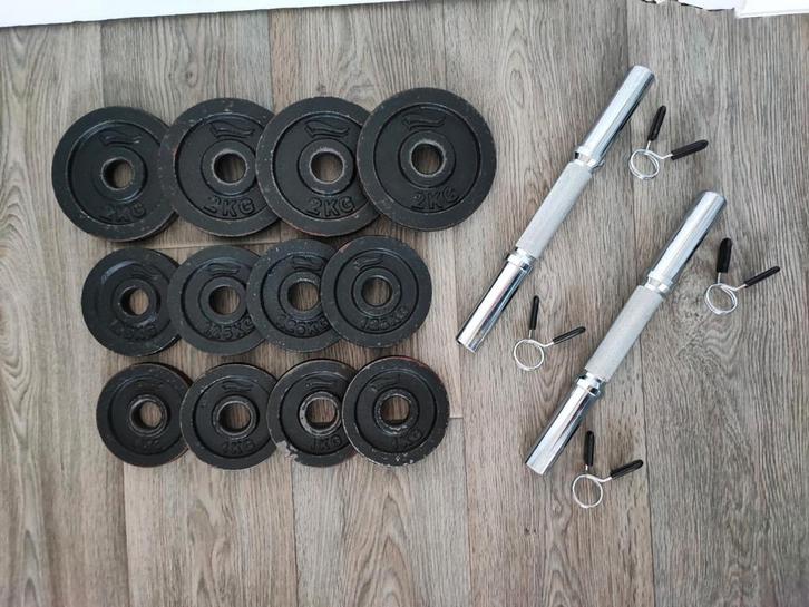 Halterset. (20kg), Sport en Fitness, Fitnessmaterialen, Halterset, Ophalen