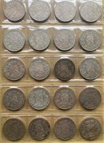 ZILVER LOT : 20 x 5fr (LMU) Leopold 2 , Belgie, Postzegels en Munten, Ophalen of Verzenden, Zilver