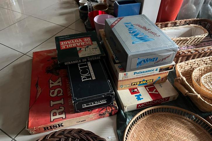 Jeux de société à vendre, Hobby en Vrije tijd, Gezelschapsspellen | Bordspellen, Gebruikt, Ophalen of Verzenden