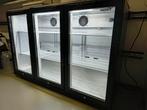 barkoeler 3 glazen deuren br 1,35m d 0,50m h 0,88m, Elektronische apparatuur, Koelkasten en IJskasten, Ophalen, Zo goed als nieuw