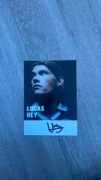 Lucas Hey gesigneerde spelerskaart, Enlèvement ou Envoi, Comme neuf, Cartes de joueur