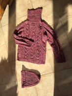 Pull 38 bien chaud avec bonnet, Gedragen