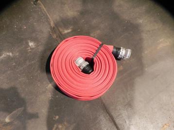 Brandslang nieuw Rood Plat oprolbaar 50mm 10 en 20m beschikbaar voor biedingen
