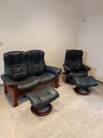 Stressless-set, Ophalen, Zo goed als nieuw, Leer