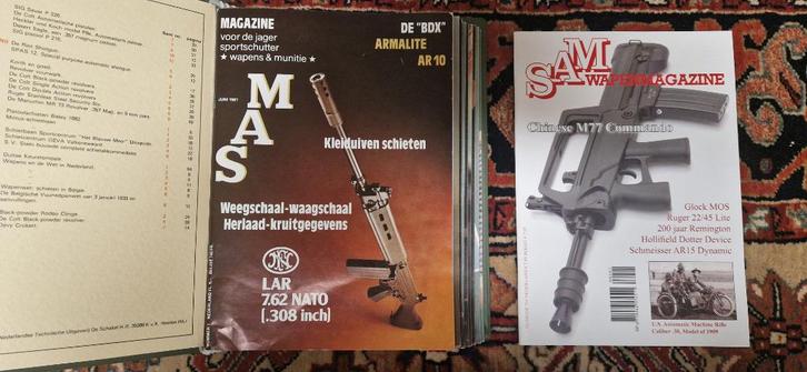 SAM wapenmagazine nrs 1 - 201, Hobby en Vrije tijd, Overige Hobby en Vrije tijd, Zo goed als nieuw, Ophalen