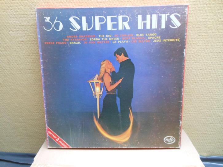 3 dubbele Vinyl LP - "36 Super Hits", Cd's en Dvd's, Vinyl | Verzamelalbums, Ophalen